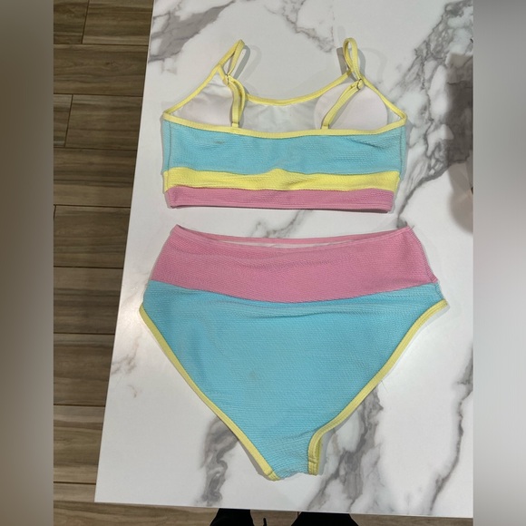 Pink Lily high waist bikini - Picture 3 of 5